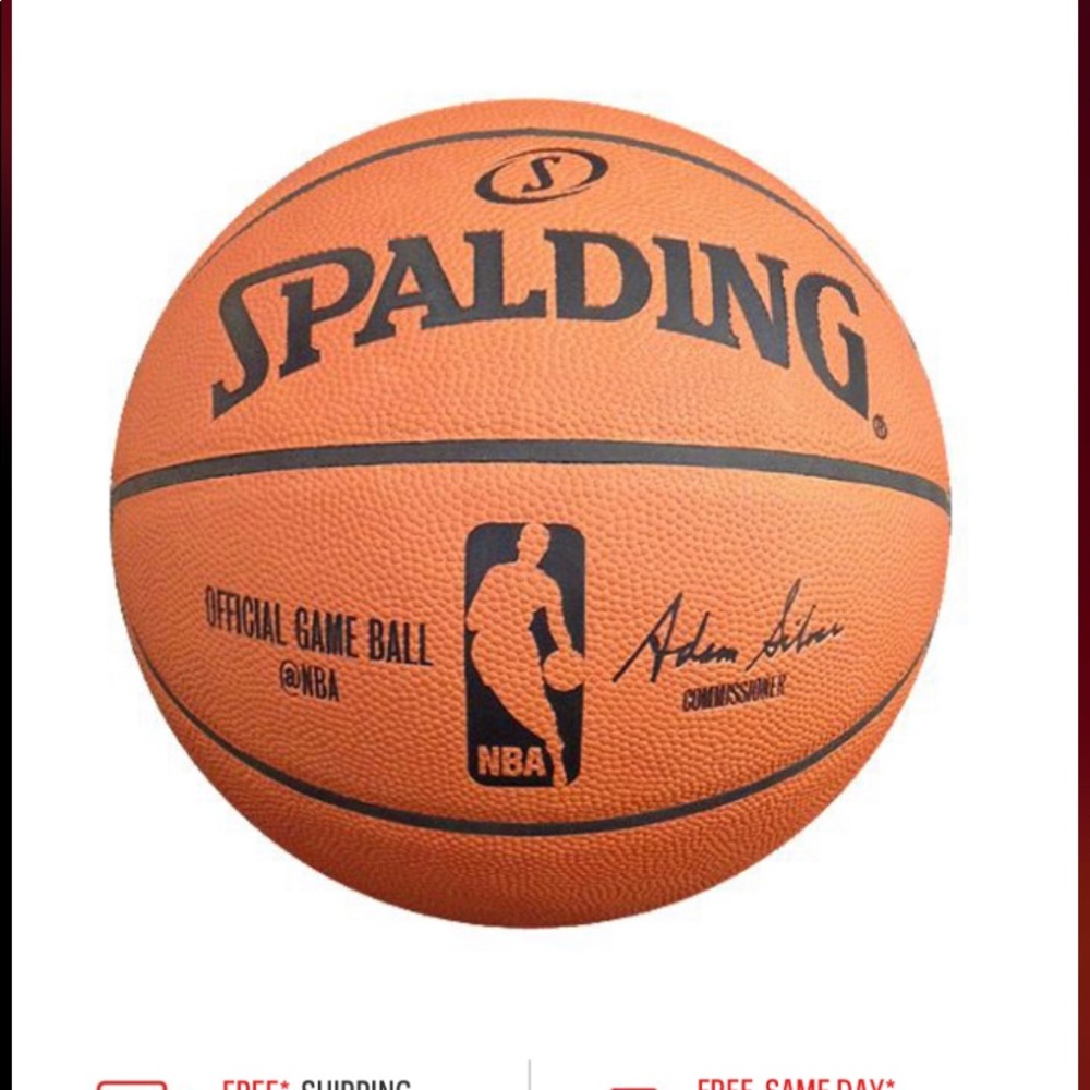 Official!!NBA game ball from Spalding